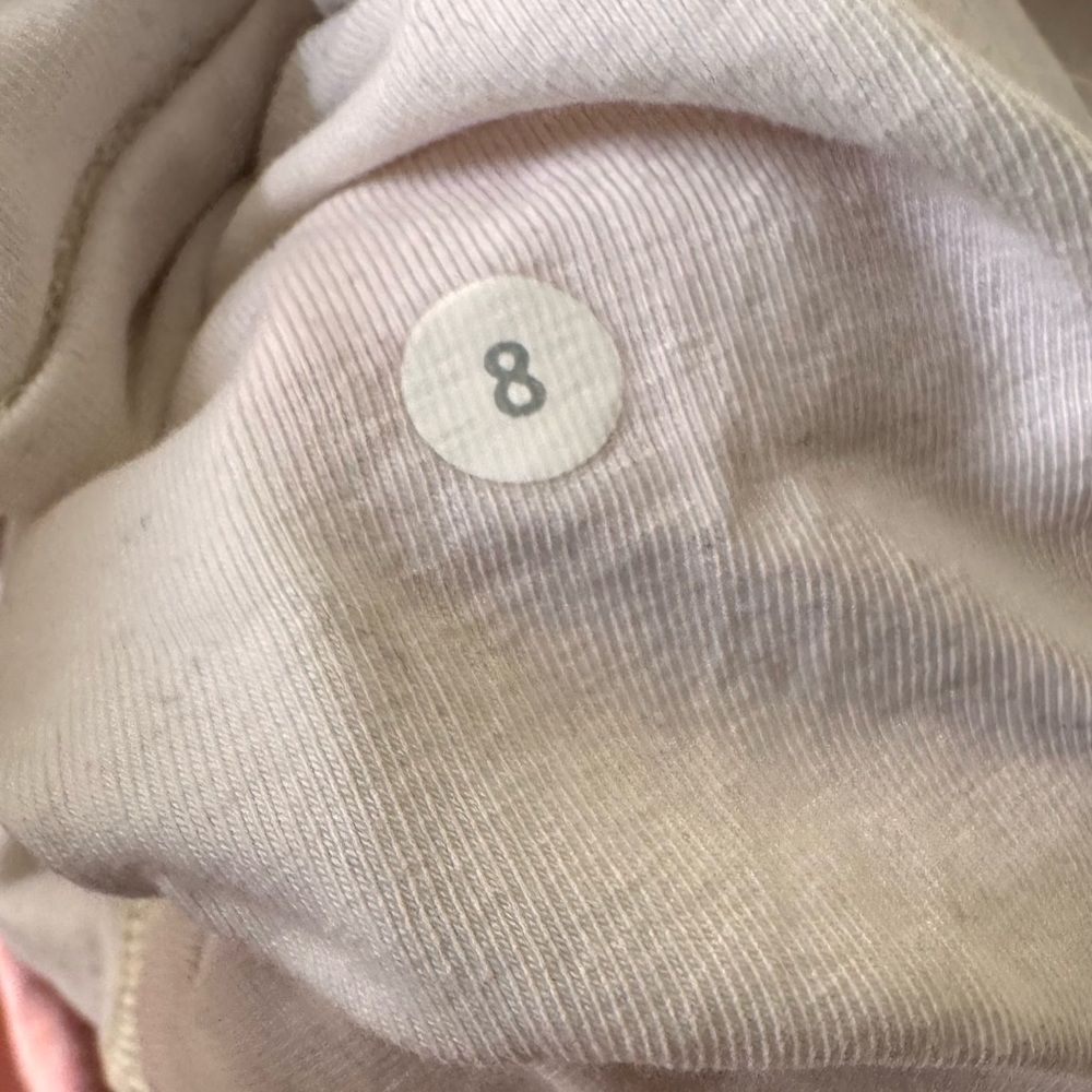 Lululemon Stress Less Hoodie Pockets Cowl Hood Lightweight Terry Stretch Top 8 - Picture 11 of 16